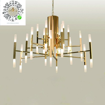 大气后现代客厅吊灯个性创意复式楼别墅酒店吊灯北欧灯具2019新款