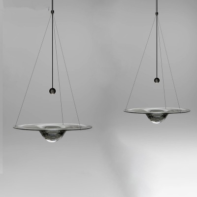 DMA-DY-2782 后现代简约餐厅单头水滴玻璃小吊灯