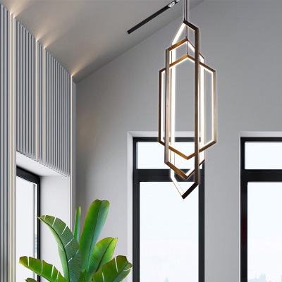 DMA-DY-2781 北欧简约样板房背景墙艺术单吊灯