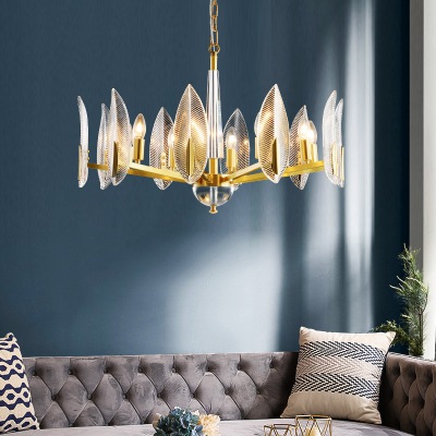 后现代纯铜吊灯