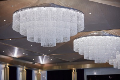 水晶珠组合吊灯