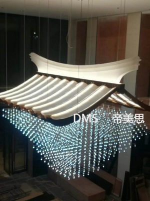 2019年河源龙光城售楼部灯具