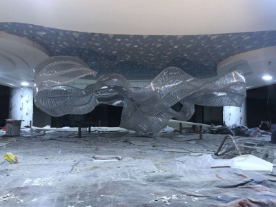 中山保利碧桂园飘带灯