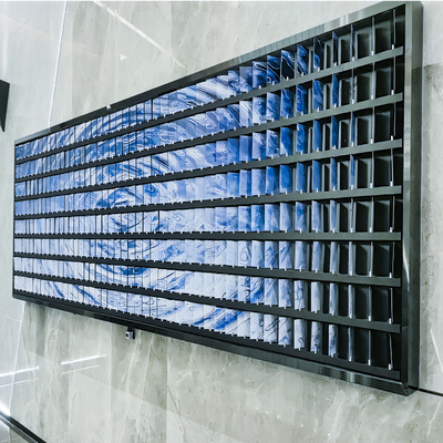 DMS机械矩阵动态单面翻转屏装置